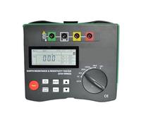 Tester di resistenza di isolamento Misuratore digitale Megger Tester di tensione di resistenza di terra del suolo Terra Megohmmetro Voltmetro Test elettrici