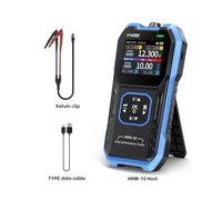 Tester Di Resistenza Interna Della Tensione 18650 Tester Di Condensatori For Batterie For Auto Al Litio E Piombo Acido AC Ad Alta Precisione(HRM-10 Set)