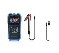 Tester di resistenza interna tester batteria auto 100V 200Ω hrm-10 tester di tensione e resistenza interna della batteria Li/Lab/Zine/Bcb ecc. tester digitale per batterie per uso domestico.