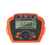 Tester di resistenza isolamento 1000V/2500V Megaohmetro digitale, MAX 20GΩ/200GΩ, misurazione del rapporto assorbimento a bassa(T-6125)