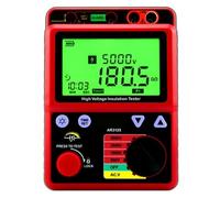 Tester di resistenza isolamento digitale da 5000 V, misuratore messa a terra, vibrazioni, megaohmetro ad alta precisione Ar3125/AR3126 Ad alte prestazioni