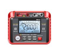 Tester di Resistenza, MH13 Ohm Tester Multimetro Digitale Megometro Isolamento Terra Misuratore Di Resistenza Ad Alta Tensione Tester Megohmmetro Strumento