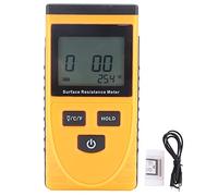 Tester di Resistenza Superficiale Messa a Terra Tester Superficiale Misurare la Resistività Resistenza di Messa a Terra Tester Resistenza di Superficie Palmare con Display LCD