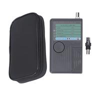 Tester di Rete 4 in 1 per Cavi RJ45 RJ11 USB BNC con Indicazione LED - Rileva Continuità e Difetti, Facile da Usare e Portatile per Tecnici di Rete e Elettronica