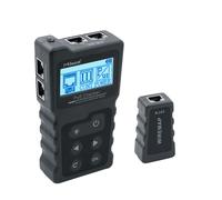 Tester di Rete RJ45 Tester per Cavi di Rete con Display LCD Funzione POE
