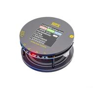 Tester di ricarica wireless per misuratore di potenza, corpo in metallo in plastica con schermo LCD da 1,54 pollici, supporta test di protocollo MPP EPP BPP
