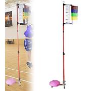 Tester di Salto Verticale - Altezza Regolabile per Prestazioni migliorate, Base Robusta per l'allenamento di Basket e pallavolo, Ideale per Allenatori e Atleti per Migliorare Il coordinamento e