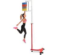 Tester di salto verticale regolabile da 1,7 a 3,6 m, supporto resistente per allenamento pallavolo, pratica Slam Dunk e attrezzature da palestra