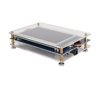 Tester di tensione della batteria a 24 stringhe, in vetro acrilico ad alta precisione, con display trasparente