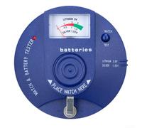 Tester di tensione della batteria a bottone e analizzatore di impulsi con movimento al quarzo con segnale acustico e indicatore luminoso per orologi che utilizzano 1 batteria 5V 3V