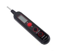 Tester di tensione digitale con spegnimento automatico e luce LED luminosa per diagnostica elettrica pratica