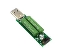 Tester di tensione e corrente USB con display LCD, ingresso 3 V-15 V, risoluzione 0,01 V/0,01 A, misurazione della capacità 0-19999 mAh, precisione ± 1%, per telefoni cellulari, power bank, tablet e