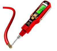 Tester Di Tensione - Gamma Di Misurazione Des Tensione - Dispositivo di Test Elettrico Con Display Digitale Strumento Misurazione Con Selezione Automatica Area E Luce LED Cercatore Interruttori