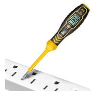 Tester di tensione penna - penna di tensione non penna | Penna rilevatore di tensione | Tester penna elettrica | Rilevatore di circuito senza | Portatile 2 in 1 Digaitl Display Test