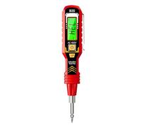 Tester di tensione - Penna Rilevatore di tensione | Tester di tensione e continuità | Rivelatore elettrico a doppia testa | Misuratore portatile di alta precisione, strumento per elettricista pesante
