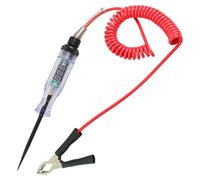 Tester di Tensione per Auto,3-48V Penna Tester di Tensione Fusibili,Prova Fusibili Auto con Display a LED e Clip a Coccodrillo,Tester Cercare Circuito Elettrico Auto per Motociclette,Veicoli Elettrici