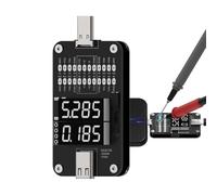 Tester di tensione per caricabatterie telefonici, dispositivo di rilevamento dei guasti, voltmetro, per la localizzazione dei guasti nei circuiti di Tablet PC, prese, fili, fusibili e sistemi audio