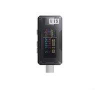 Tester di tensione USB-C U15/U16 | Rilevatore di protocollo di ricarica rapida ABS per PD per telefono qc3.0 per caricabatterie Strumento di analisi del misuratore di potenza (U15)