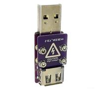 Tester di tensione USB per analisi degli impulsi ad alta tensione V3 300 V | Alloggiamento in ABS, per test di protezione contro le sovratensioni, adatto per ispezioni elettriche industriali (senza