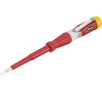 Tester di tensione ViGOR V1138, 150 250 V, testato VDE, uscita: profilo a fessura, larghezza tra i piani: 0,5 x 3 mm con clip di fissaggio per un pratico trasporto nel taschino o nella tasca