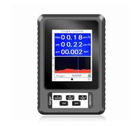 Tester Di Tipo Completo Con Display Digitale Portatile, Rilevatore Nucleare Radiazioni Elettromagnetiche, Contatore Geiger EMF Alta Precisione(Black)