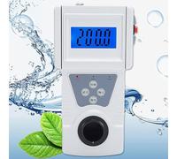 Tester di torbidità, Torbidimetro digitale per acqua con retroilluminazione, Tester per analizzatore di torbidità della qualità dell'acqua da laboratorio, 0-200NTU, Luce diffusa a 90°