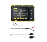 Tester di transistor portatile, frequenza di campionamento di 2,5 MSa/s, oscilloscopio digitale, larghezza di banda di 200 KH/z, mini oscilloscopio for tablet, ricarica di tipo C(Standard)