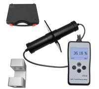 Tester di trasmissione ottica VLT, misuratore di trasmissione luminosa con luce visibile bianca da 380 a 760 nm, con supporto di fissaggio e 2 tipi di metodi di misurazione