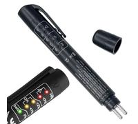 Tester di umidità del liquido dei freni, Pentering Liquid Tester Pen, tester antigelo con display indicatore LED | Tester per frenare l'avanzamento di rilevamento rapido, Analyzer D