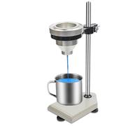 Tester di viscosità da tavolo per prove di pittura di laboratorio con staffe regolabili e opzioni dell'ugello