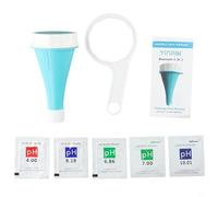 Tester digitale 6 in 1 per la qualità dell'acqua, con controllo tramite app mobile, monitor della temperatura del pH ORP, per piscina, acquario, analisi dell'acqua potabile, display LCD