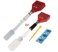 Tester digitale ad alta risoluzione Display LCD Dati Hold Campo di misurazione 0.00 ~ 14.00pH per acqua Food Formaggio Meter per Kit Acqua