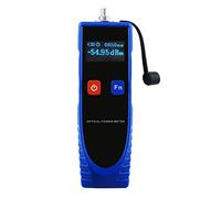 Tester Digitale del Misuratore di Potenza Ottica OPM -70~6dBm con 6 Lunghezze d'onda Ottiche, Tester portatile per cavi in fibra ottica con convertitore FC per FC/SC/ST