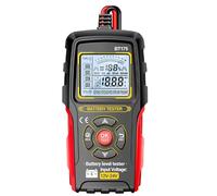 Tester digitale della batteria per auto con display LCD per tensioni, resistenza interna, analisi della durata, monitoraggio dello stato della batteria dell'auto