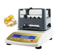 Tester digitale della purezza dell'oro con collegamento alla stampante for prestatori su pegno laboratori gioiellieri strumento di analisi dei metalli preziosi(300K)