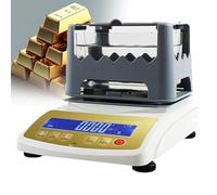 Tester Digitale Della Purezza Dell'oro Con Densimetro Elettronico LCD For Analizzatore Di Metalli Preziosi Come Oro Argento Platino Palladio For Riciclaggio Nei Banchi Dei Pegni(600K)