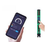 Tester digitale della qualità dell'acqua 5 in 1 con connettività Bluetooth per misurazioni di pH EC TDS CF e temperatura - Gestione dati nel cloud e compensazione automatica della