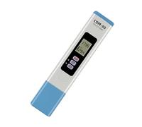 Tester digitale di salinità con lettura della temperatura Analizzatori di salinità e temperatura facili da usare per piscine Tester dell'acqua multi parametro