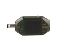 Tester digitale DT550 da 600 W, compatibile con cavi di alimentazione DC5,5 x 2,5, misura tensione, corrente, energia, energia Wh e registra i valori massimi (nero)