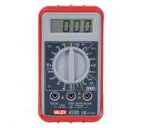 TESTER DIGITALE ELETTRONICO P4500 CON PUNTALI ELETTRICISTA VALEX