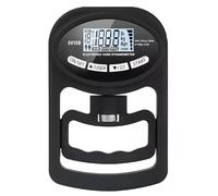Tester digitale for la forza della presa con LCD - Dinamometro manuale da 265 libbre/120 kg, 19 memorie utente, ricaricabile tramite USB for palestra domestica, allenamento sportivo