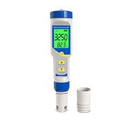 Tester Digitale, Misuratore di pH 7 in 1 con risoluzione 0,01, alta precisione, TDS, EC, ORP, PPM, salimetro for piscina