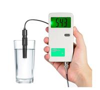 Tester Digitale, Misuratore di pH digitale ad alta precisione, tester di pH con display retroilluminato, tester di qualità dell'acqua