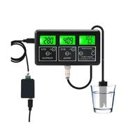 Tester Digitale, Misuratore di qualità dell'acqua multifunzione con comunicazione RS485, monitor PH ORP TDS EC CF Temp Misuratore di umidità