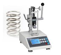 Tester digitale multifunzione per molle da 500 N, macchina per prove di trazione e compressione con visualizzazione in tempo reale/di picco/automatica, unità di misura selezionabili (N/KG/LB) 30N