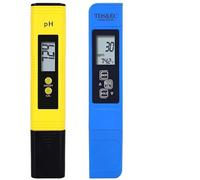 Tester digitale per acqua, Misuratore di pH e misuratore di TDS Tester digitale della qualità acqua 0-14 Misuratore di pH Tester 0-9990PPM TDS&EC LCD Purezza acqua PPM Filtro for acquario(TDS)