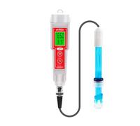 Tester digitale per acqua, Misuratore di temperatura pH digitale 2 in 1, tester della qualità acqua, retroilluminazione, for piscine e acquari