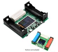 Tester digitale per batteria al litio a 2 canali, con display LCD, per misurare la resistenza interna e la tensione, design portatile compatto per