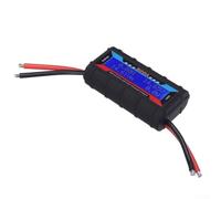 Tester digitale per batteria da 60 V, display LCD, corrente di tensione, misuratore di corrente fino a 200 A, monitoraggio preciso della batteria RC, efficienza di rilevamento degli errori, compatto e