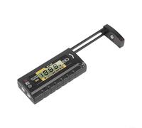 Tester digitale per batterie con display LCD per batterie a bottone AA AAA C D 9 V, misurazione precisa della tensione senza fonte di alimentazione esterna, tester compatto per casa e officina, (BT169